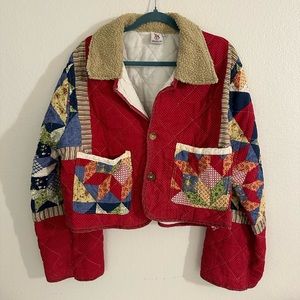 Quilt pattern coat